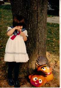 Bert and Ernie Pumpkins 1988